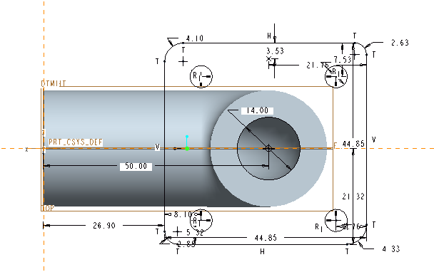 国开学习网《机械CAD/CAM》课程实验2 实体建模（预备知识：第3章；权重10%；需辅导老师评阅）