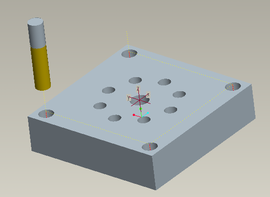 国开学习网《机械CAD/CAM》课程实验4 点位加工自动编程实验（预备知识：第5章；权重10%；需辅导老师评阅）