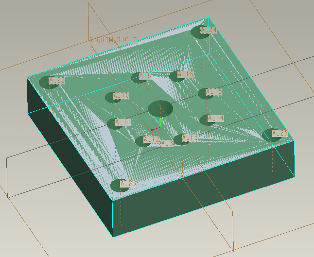 国开学习网《机械CAD/CAM》课程实验4 点位加工自动编程实验（预备知识：第5章；权重10%；需辅导老师评阅）