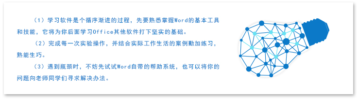 国开学习网《计算机文化基础》第四章 Word2010操作应用 导学